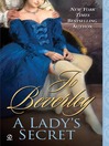 Cover image for A Lady's Secret